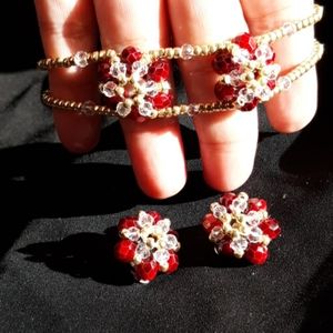 New without tags earings  and bracelet